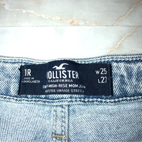Hollister Girls Jeans - High-Rise Mom Jean, Size 1R (25) - Picture 3 of 5